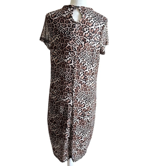 J for Justify Leopard Print Sheath Dress – Size 2X - Picture 2 of 9